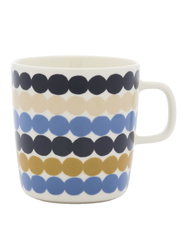 Marimekko Marimekko Räsymatto beker 4dl blauw multi