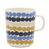 Marimekko Marimekko Räsymatto beker 2,5dl blauw multi Marimekko Marimekko Räsymatto beker 2,5dl blauw multi