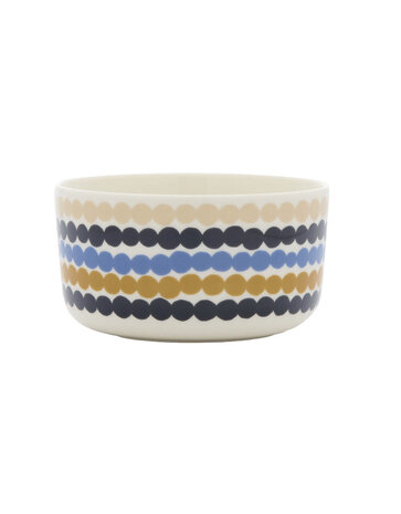 Marimekko Marimekko Räsymatto bowl 5dl blue multi Marimekko Marimekko Räsymatto bowl 5dl blue multi