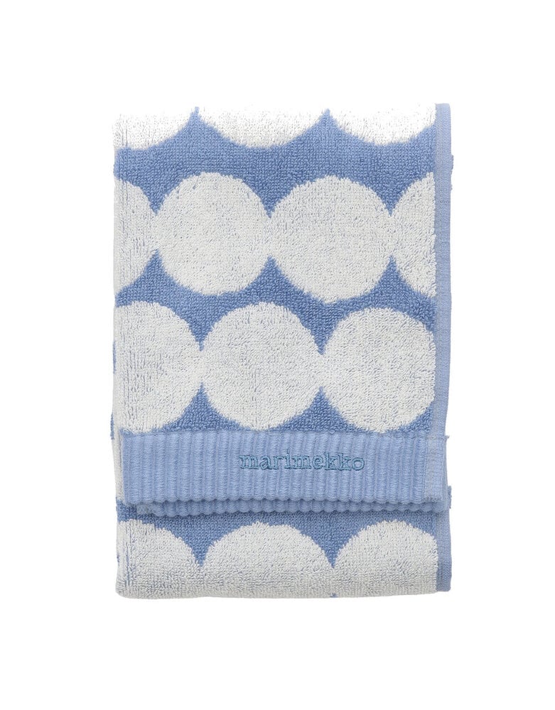 Marimekko Marimekko Räsymatto handdoek 50x70cm dusty blue Marimekko Marimekko Räsymatto handdoek 50x70cm dusty blue