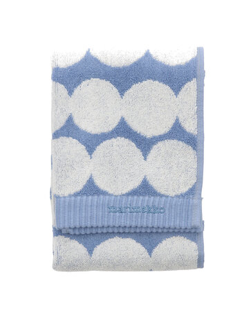 Marimekko Marimekko Räsymatto handdoek 50x70cm dusty blue Marimekko Marimekko Räsymatto handdoek 50x70cm dusty blue