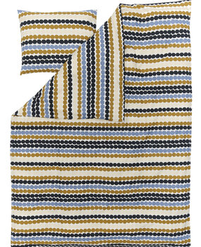 Marimekko Marimekko Räsymatto Dekbedovertrek set 150x210cm + 50x60cm kussensloop blauw multi Marimekko Marimekko Räsymatto Dekbedovertrek set 150x210cm + 50x60cm kussensloop blauw multi