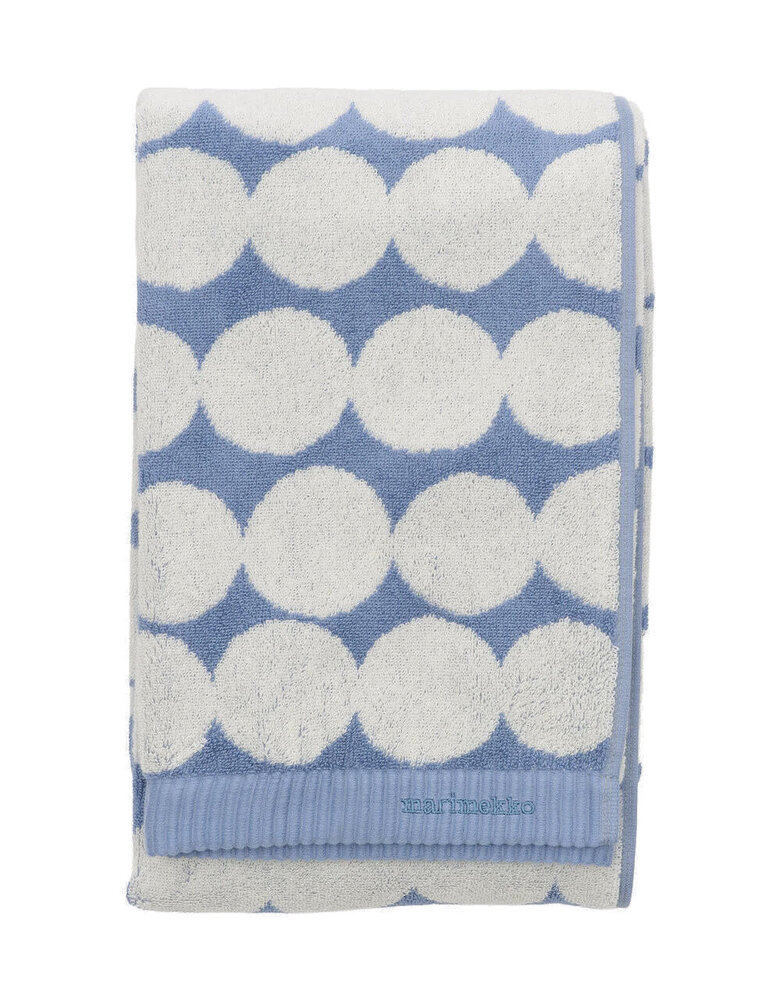Marimekko Marimekko Räsymatto handdoek 70x150cm dusty blue Marimekko Marimekko Räsymatto handdoek 70x150cm dusty blue