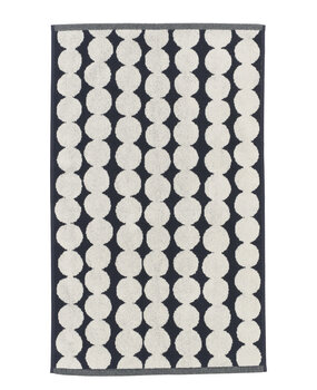 Marimekko Marimekko Räsymatto badmat 50x80cm Charcoal Marimekko Marimekko Räsymatto badmat 50x80cm Charcoal