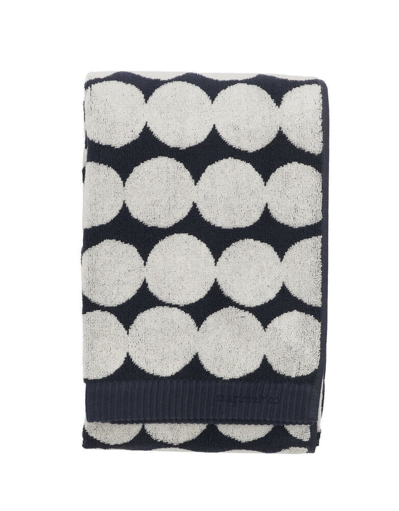 Marimekko Marimekko Räsymatto towel 70x150cm Charcoal Marimekko Marimekko Räsymatto towel 70x150cm Charcoal