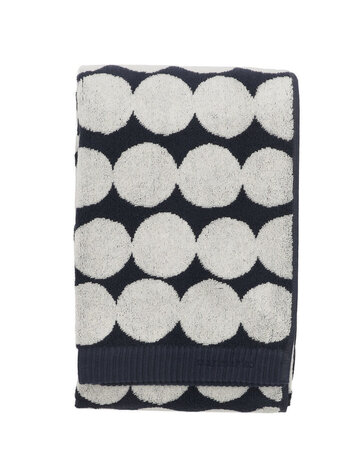 Marimekko Marimekko Räsymatto towel 70x150cm Charcoal Marimekko Marimekko Räsymatto towel 70x150cm Charcoal