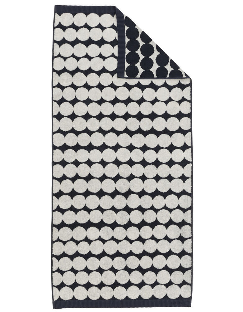 Marimekko Marimekko Räsymatto towel 70x150cm Charcoal Marimekko Marimekko Räsymatto towel 70x150cm Charcoal