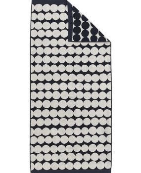 Marimekko Marimekko Räsymatto handdoek 70x150cm Charcoal Marimekko Marimekko Räsymatto handdoek 70x150cm Charcoal