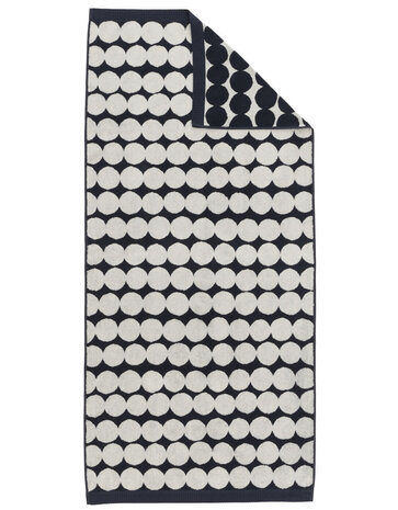 Marimekko Marimekko Räsymatto towel 70x150cm Charcoal Marimekko Marimekko Räsymatto towel 70x150cm Charcoal