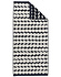 Marimekko Räsymatto towel 70x150cm Charcoal Marimekko Räsymatto towel 70x150cm Charcoal
