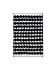 Marimekko Räsymatto Handdoek 30x50cm zwart