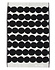 Marimekko Räsymatto Handdoek 50x70cm zwart Marimekko Räsymatto Handdoek 50x70cm zwart