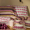 Marimekko Marimekko Räsymatto plate 20 cm pink Marimekko Marimekko Räsymatto plate 20 cm pink