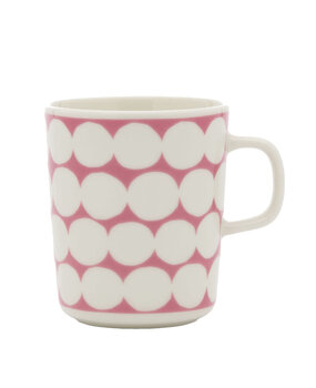Marimekko Marimekko Räsymatto beker 2,5 dl roze Marimekko Marimekko Räsymatto beker 2,5 dl roze