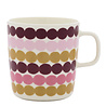 Marimekko Marimekko Räsymatto beker 4dl roze multi Marimekko Marimekko Räsymatto beker 4dl roze multi