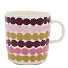 Marimekko Marimekko Räsymatto beker 4dl roze multi Marimekko Marimekko Räsymatto beker 4dl roze multi