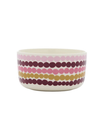 Marimekko Marimekko Räsymatto kom 5dl roze multi Marimekko Marimekko Räsymatto kom 5dl roze multi
