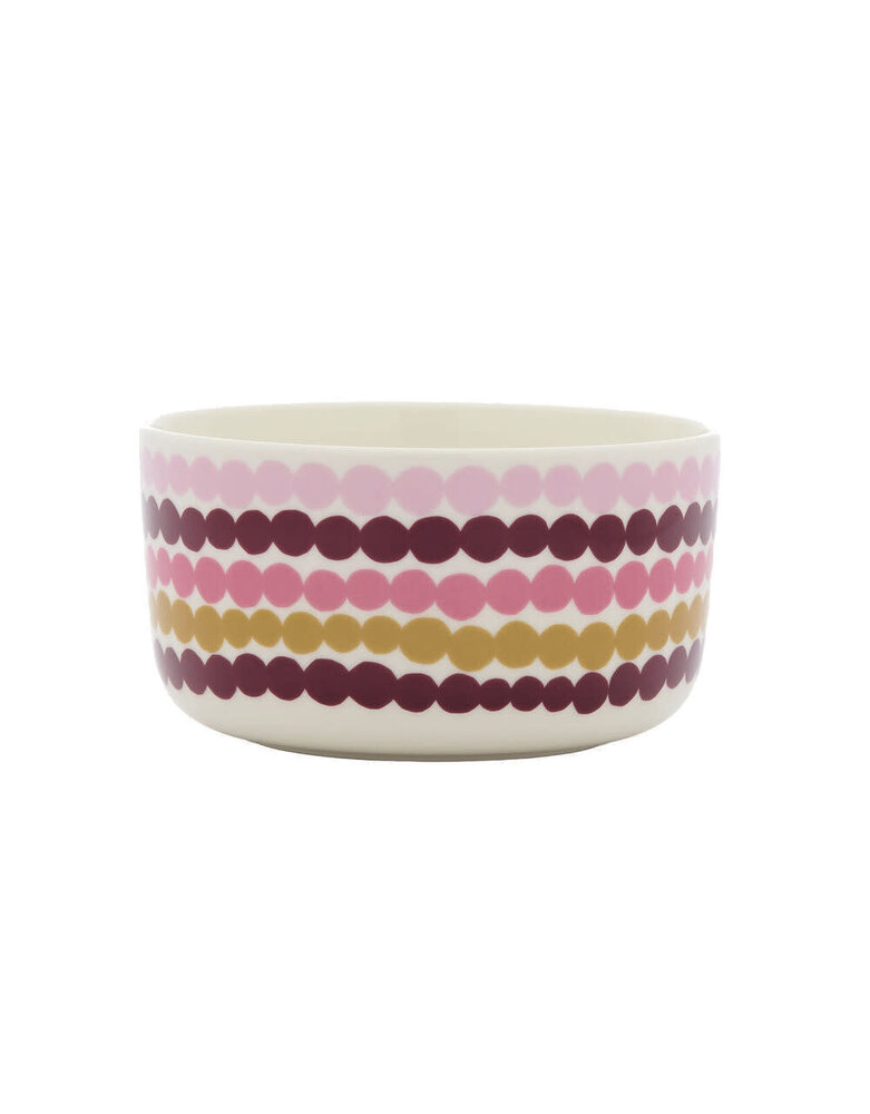 Marimekko Marimekko Räsymatto kom 5dl roze multi Marimekko Marimekko Räsymatto kom 5dl roze multi