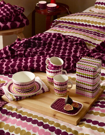 Marimekko Marimekko Räsymatto kom 5dl roze multi Marimekko Marimekko Räsymatto kom 5dl roze multi