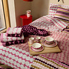 Marimekko Marimekko Räsymatto Dekbedovertrek set 150x210cm + 50x60cm kussensloop roze