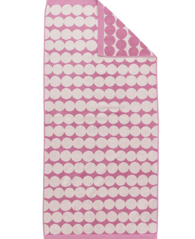 Marimekko Marimekko Räsymatto handdoek 70x150cm roze Marimekko Marimekko Räsymatto handdoek 70x150cm roze