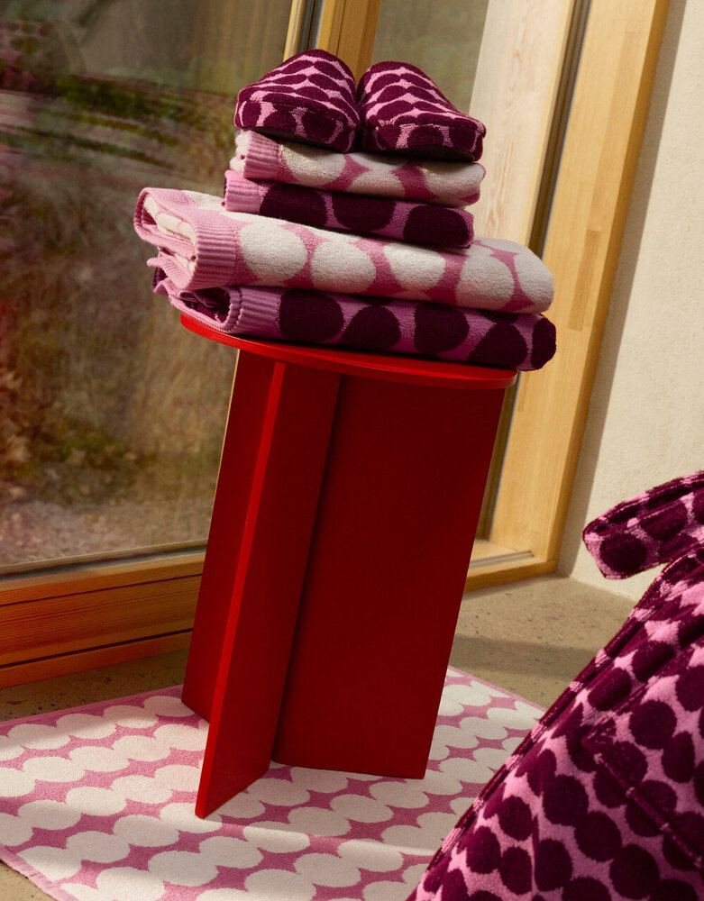 Marimekko Marimekko Räsymatto bath mat 50x80cm pink