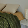 Lapuan Kankurit Lapuan Kankurit Raitti wool bedspread 160x260cm Olive Lapuan Kankurit Lapuan Kankurit Raitti wool bedspread 160x260cm Olive