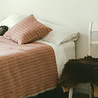 Lapuan Kankurit Lapuan Kankurit Raitti wool bedspread 160x260cm cinnamon Lapuan Kankurit Lapuan Kankurit Raitti wool bedspread 160x260cm cinnamon