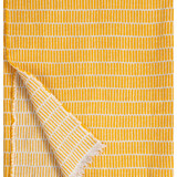 Lapuan Kankurit Lapuan Kankurit Raitti wool bedspread 160x260cm coffee dyed orange