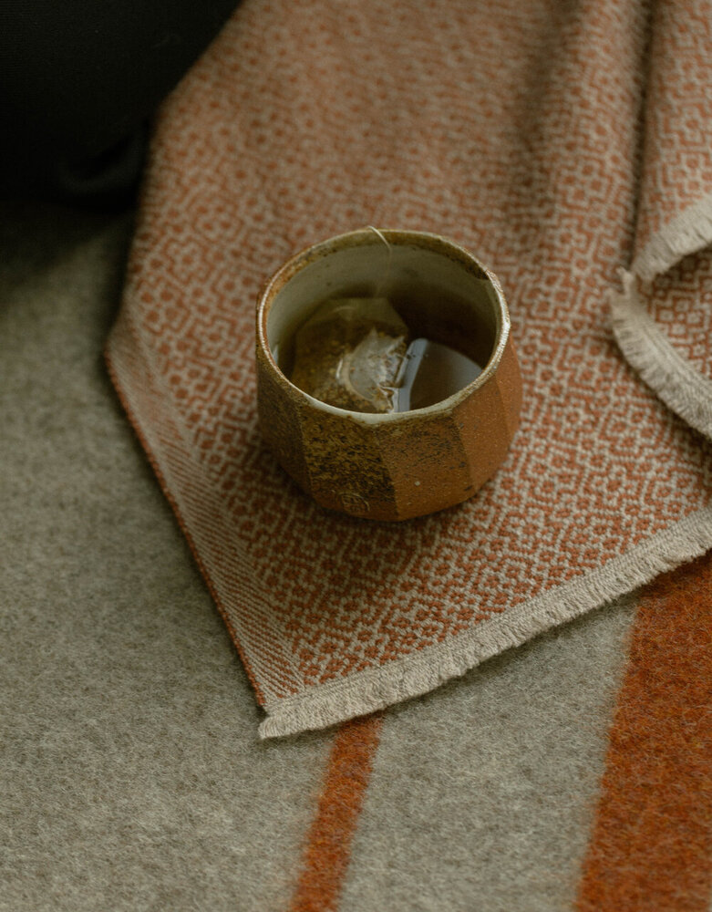 Lapuan Kankurit Lapuan Kankurit Koli Merino Wollen plaid 150x170 Beige Kaneel Lapuan Kankurit Lapuan Kankurit Koli Merino Wollen plaid 150x170 Beige Kaneel