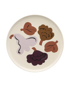 Marimekko Marimekko Kukasta kukkaan bord 20cm terracotta Marimekko Marimekko Kukasta kukkaan bord 20cm terracotta