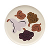 Marimekko Marimekko Kukasta kukkaan plate 20cm terracotta Marimekko Marimekko Kukasta kukkaan plate 20cm terracotta