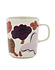 Marimekko Kukasta kukkaan beker 2,5dl terracotta Marimekko Kukasta kukkaan beker 2,5dl terracotta