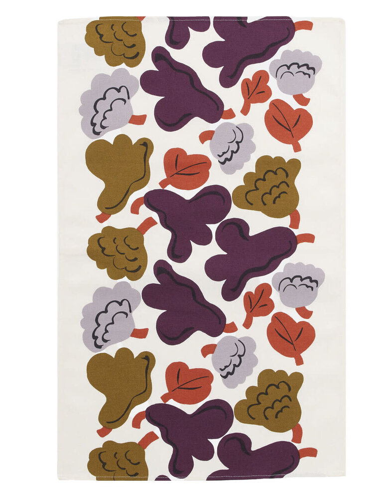 Marimekko Marimekko Kukasta kukkaan theedoek 43x70 cm pruim