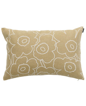 Marimekko Marimekko Pieni Piirto Unikko cushion cover 40x60cm straw Marimekko Marimekko Pieni Piirto Unikko cushion cover 40x60cm straw