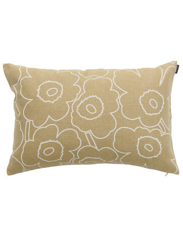 Marimekko Marimekko Pieni Piirto Unikko cushion cover 40x60cm straw Marimekko Marimekko Pieni Piirto Unikko cushion cover 40x60cm straw