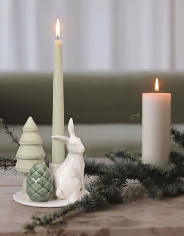 Dottir Nordic Design Dottir Winter Stories Curious Hare Kandelaar