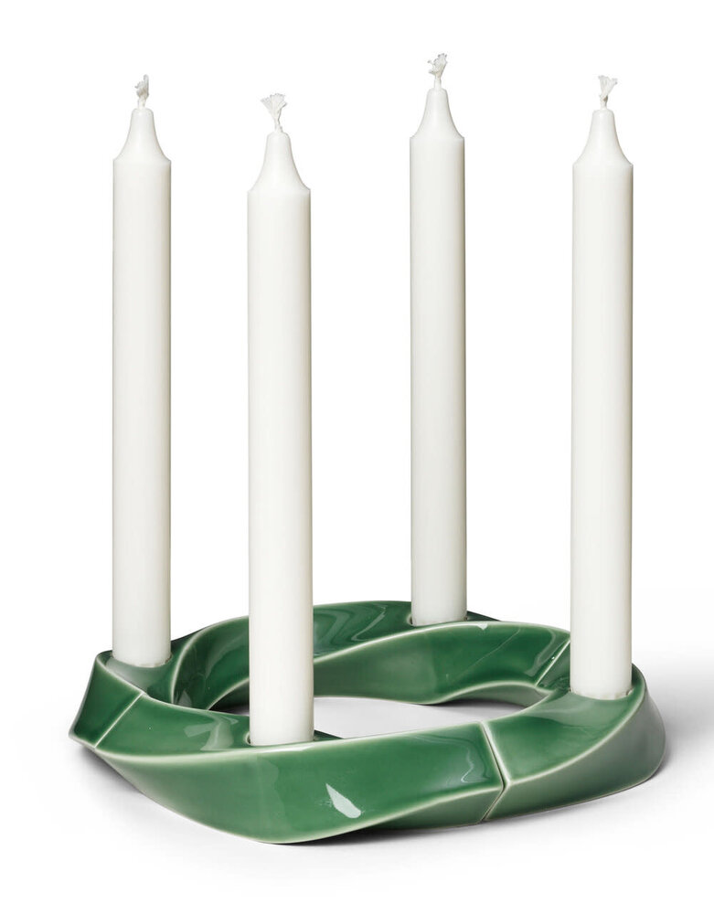 Dottir Nordic Design Dottir Samsurium Couronne candlestick 4-piece Spruce