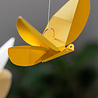 Livingly Livingly Vlinder mobiel geel 36x45cm