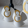 Livingly Livingly Circle angels 2st 10cm hang / staand