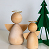 Livingly Livingly Houten engel small 10cm Livingly Livingly Houten engel small 10cm