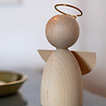 Livingly Livingly Houten engel small 10cm Livingly Livingly Houten engel small 10cm