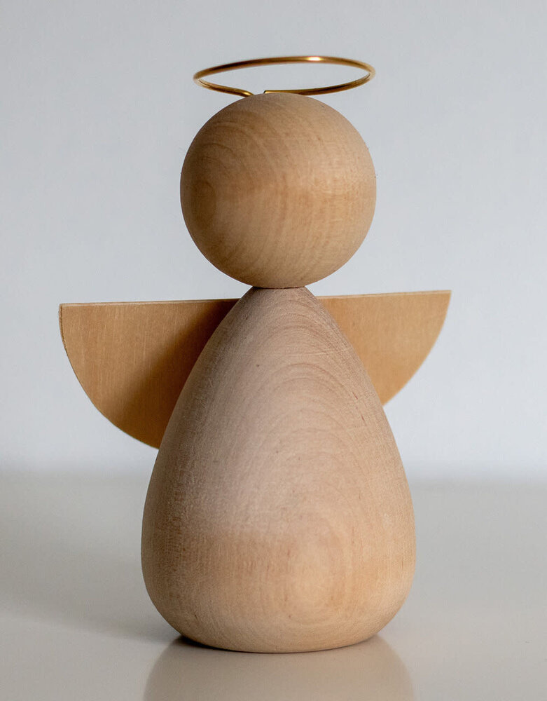 Livingly Livingly Houten engel large 12.5cm