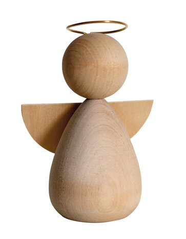 Livingly Livingly Houten engel large 12.5cm