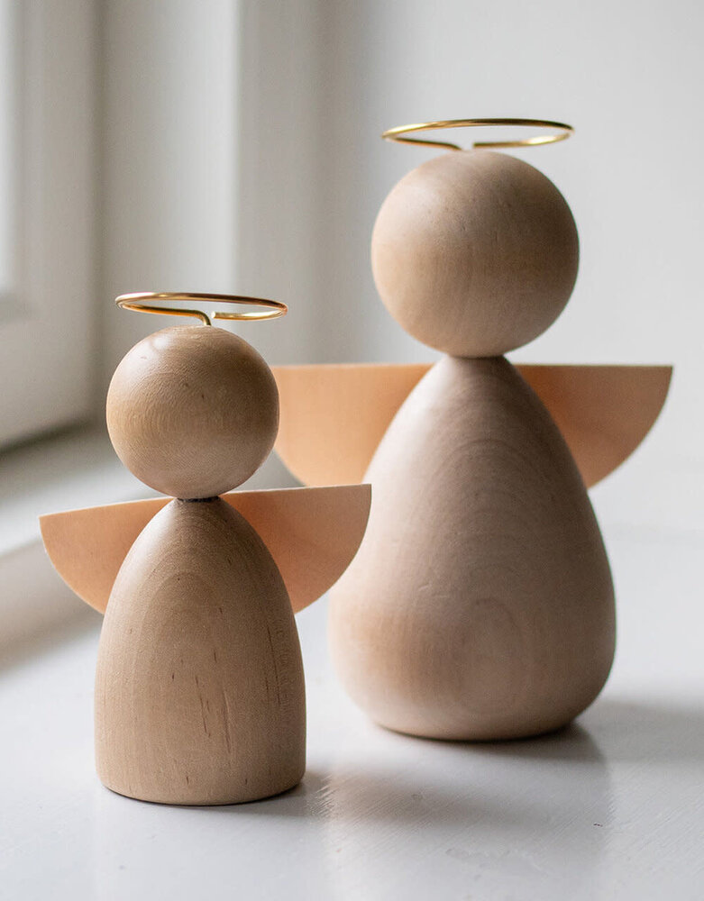 Livingly Livingly Houten engel large 12.5cm