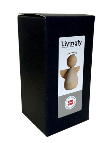 Livingly Livingly Houten engel large 12.5cm