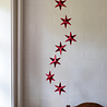 Livingly Livingly Ster mobiel Mini 68cm rood Livingly Livingly Ster mobiel Mini 68cm rood