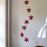 Livingly Livingly Ster mobiel Mini 68cm rood Livingly Livingly Ster mobiel Mini 68cm rood