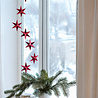 Livingly Livingly Ster mobiel Mini 68cm rood Livingly Livingly Ster mobiel Mini 68cm rood
