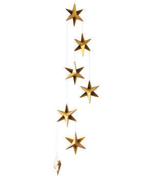 Livingly Livingly Ster mobiel Mini 68cm goud Livingly Livingly Ster mobiel Mini 68cm goud
